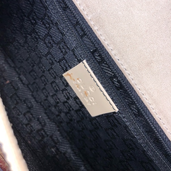 VINTAGE GUCCI PURSE (cream color) - Picture 7 of 7